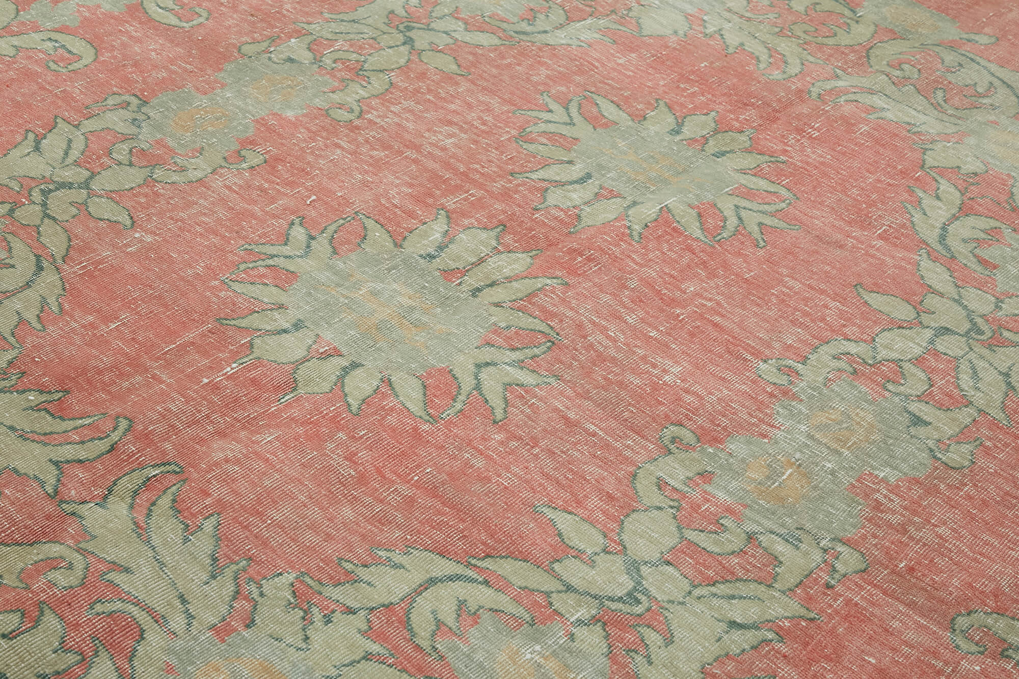 9x12 Pink Vintage Large Area Rug - 45514