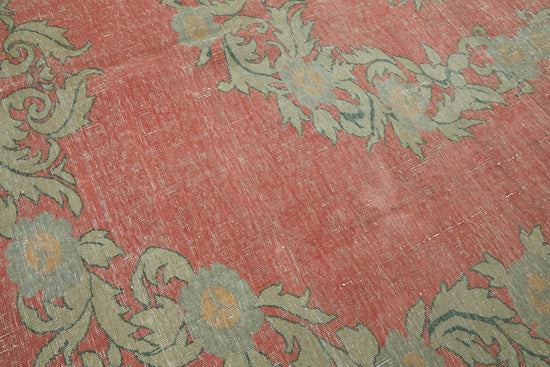 9x12 Pink Vintage Large Area Rug - 45514