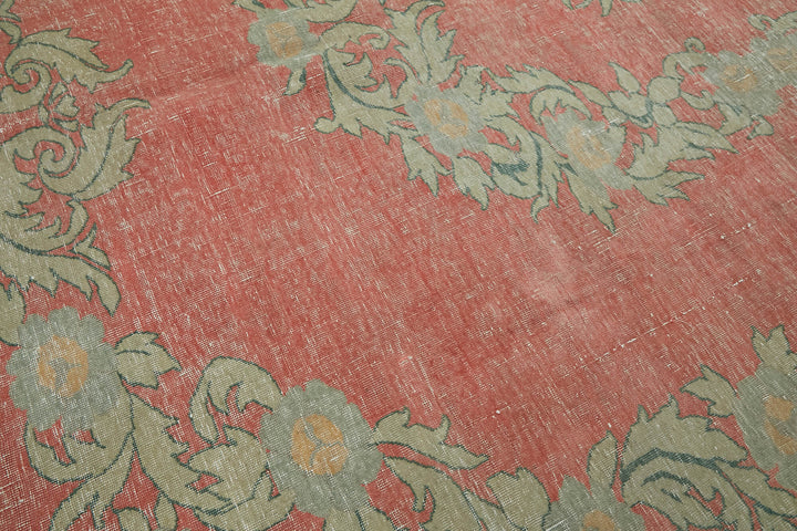 9x12 Pink Vintage Large Area Rug - 45514