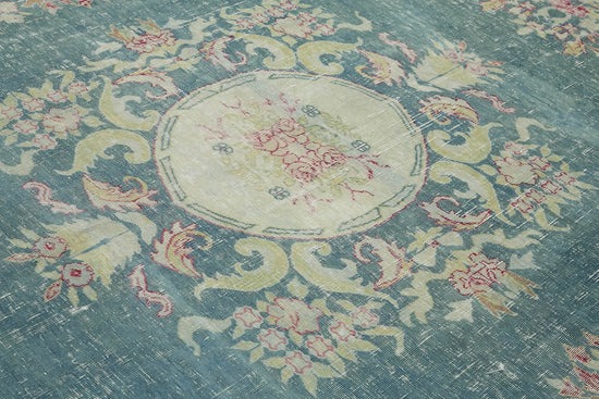 9x10 Beige Vintage Large Area Rug - 45516
