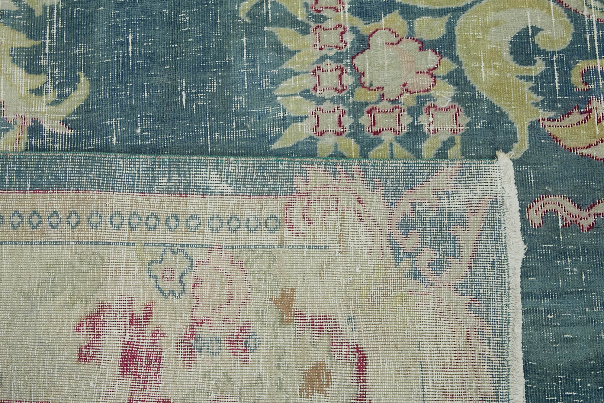 9x10 Beige Vintage Large Area Rug - 45516