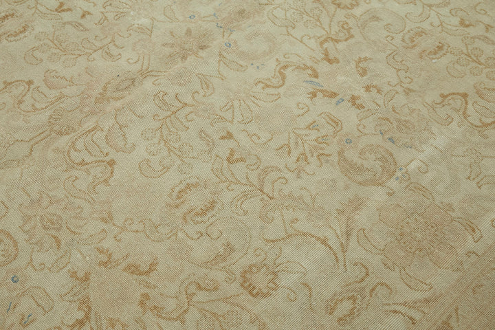 8x11 Beige Vintage Large Area Rug - 45521