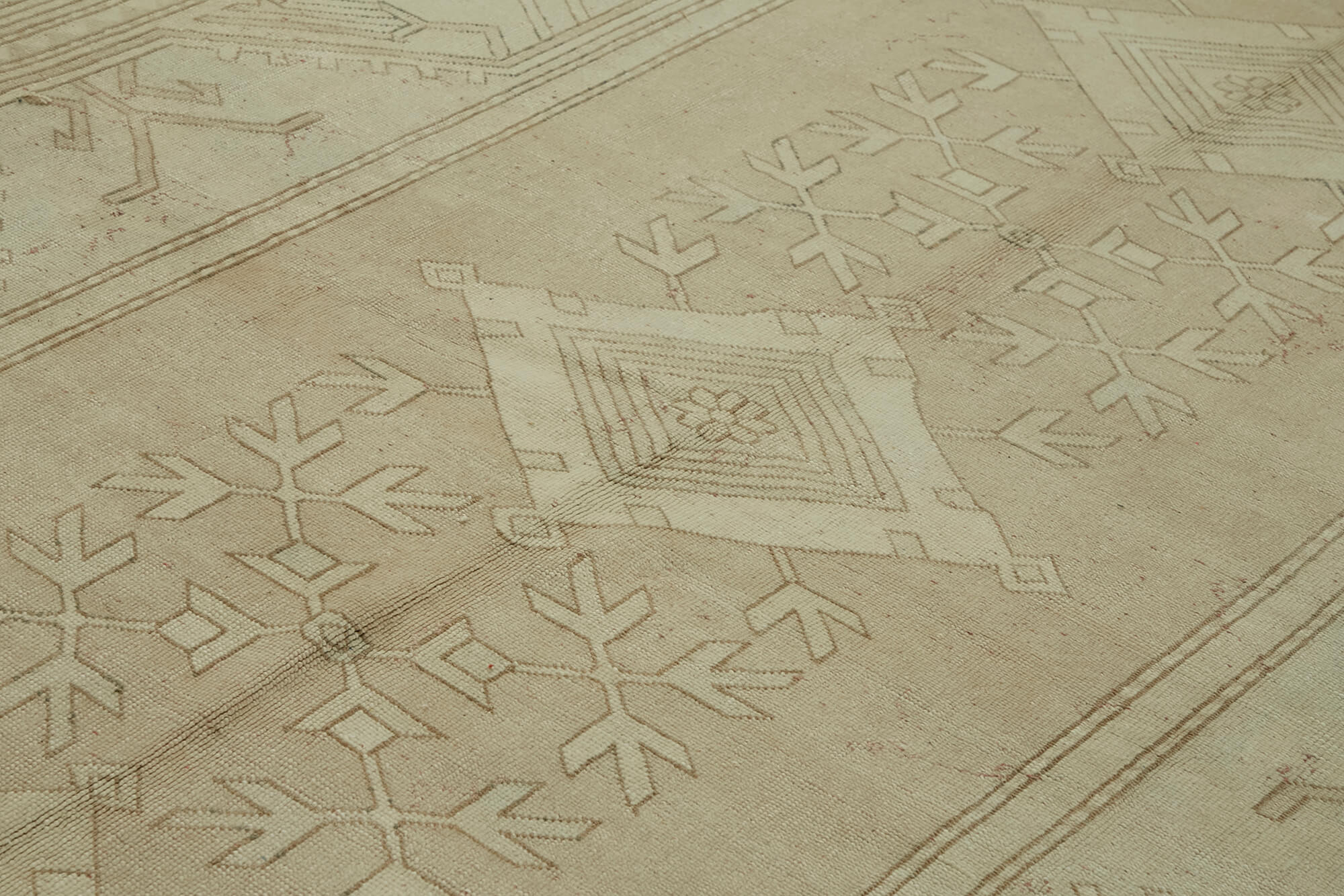9x13 Beige Vintage Large Area Rug - 45523