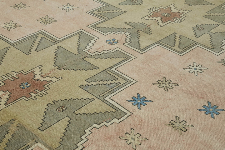 11x13 Beige Vintage Large Area Rug - 45528