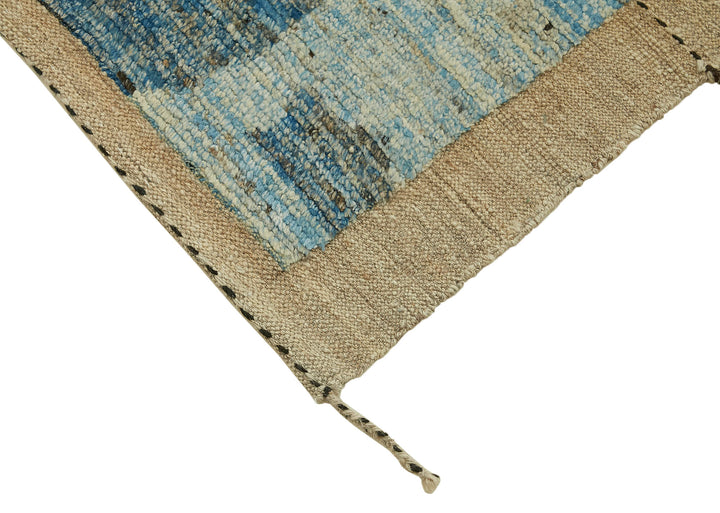 9x12 Blue Modern Tribal Rug - 45584