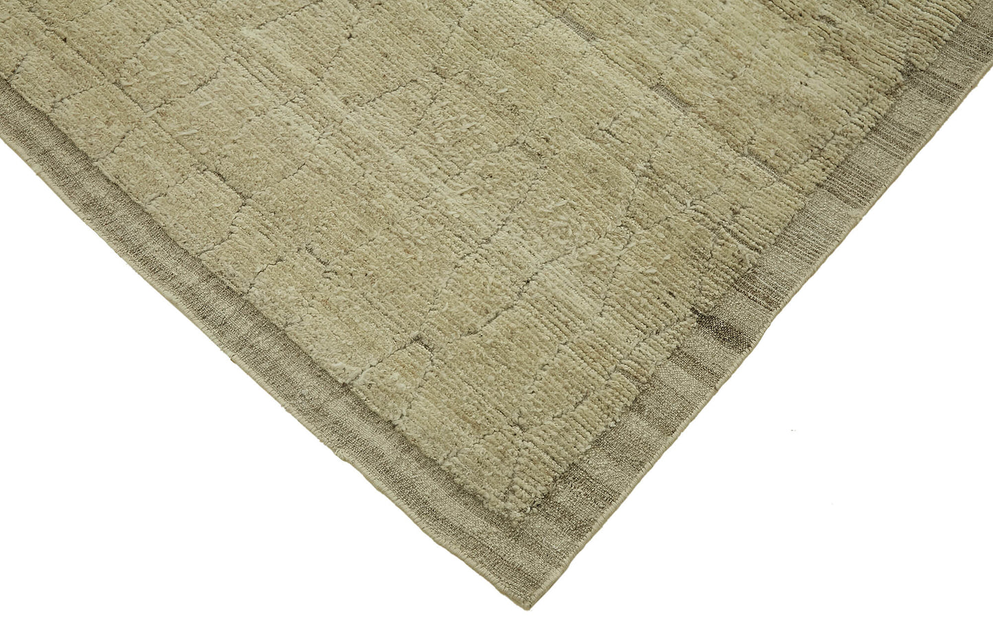 9x12 Beige Modern Tribal Rug - 45595