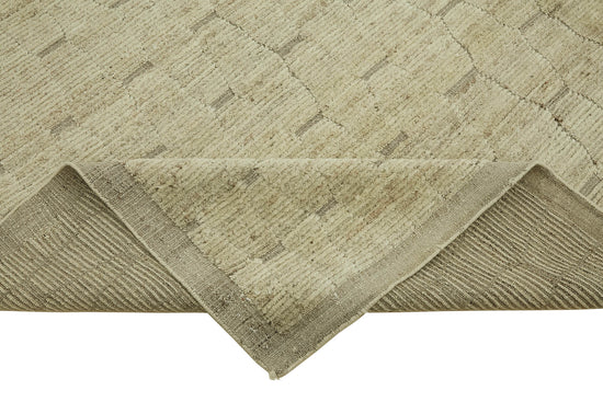 9x12 Beige Modern Tribal Rug - 45595