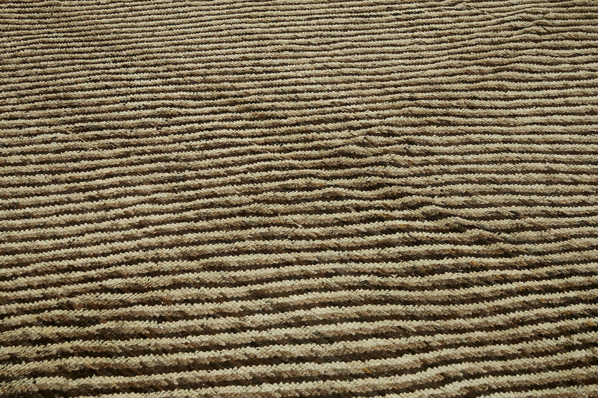 9x11 Brown Modern Tribal Rug - 45604