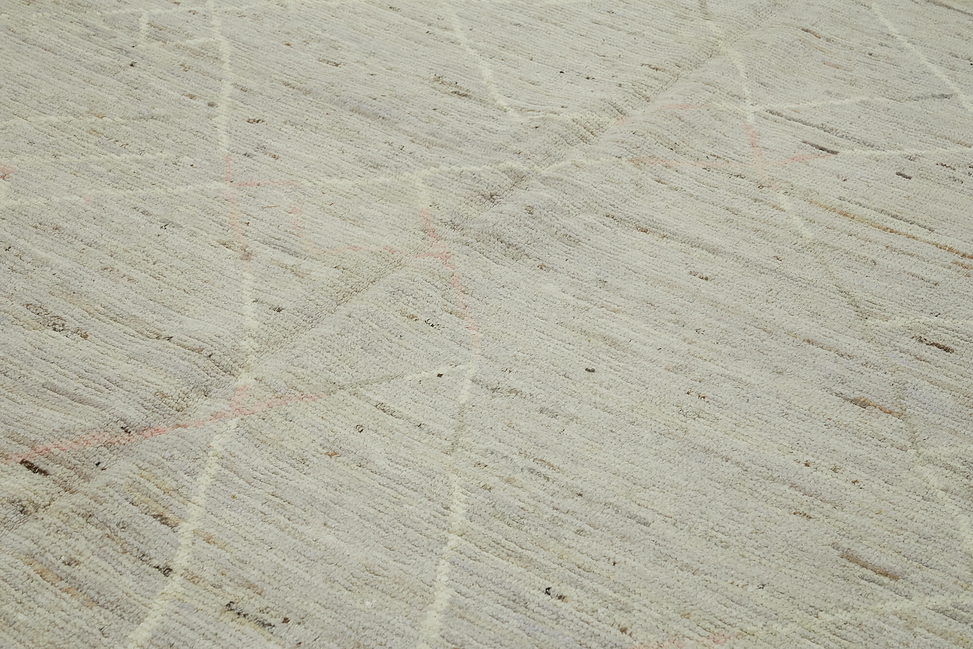 9x12 Beige Modern Tribal Rug - 45614