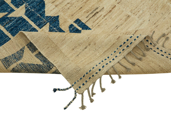 9x12 Beige Modern Tribal Rug - 45622