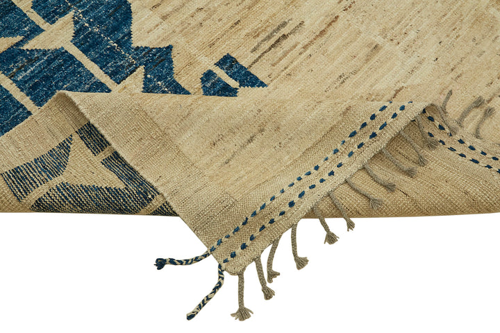 9x12 Beige Modern Tribal Rug - 45622