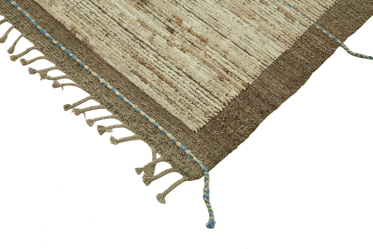 9x12 Beige Modern Tribal Rug - 45623