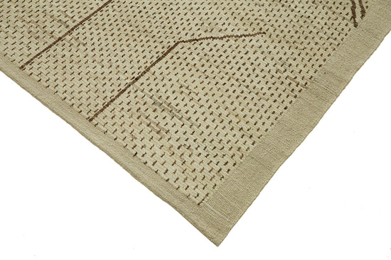 10x12 Beige Modern Tribal Rug - 45624