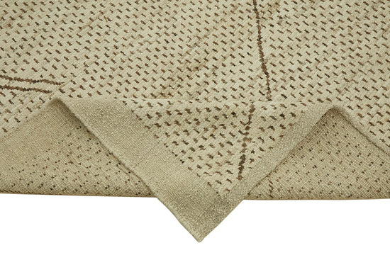 10x12 Beige Modern Tribal Rug - 45624