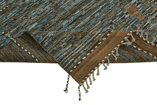 9x12 Brown Modern Tribal Rug - 45633