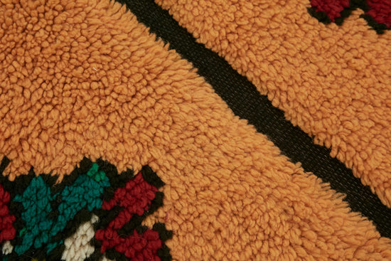 3x3 Orange Vintage Tulu Rug - 45638