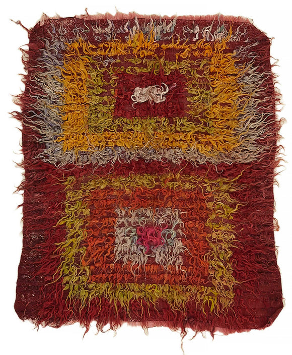 3x4 Multicolor Vintage Tulu Rug - 45639