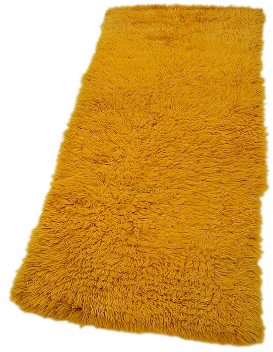 2x5 Yellow Vintage Tulu Rug - 45640