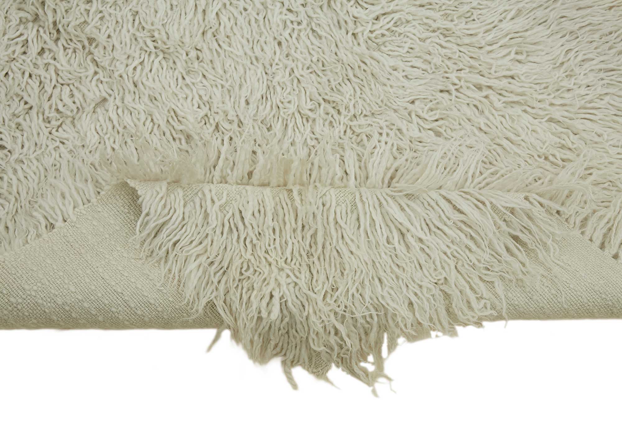 3x7 White Vintage Tulu Rug - 45647