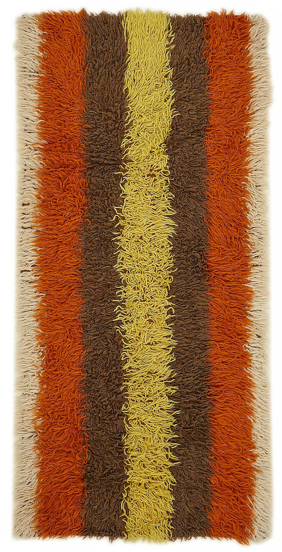 3x7 Multicolor Vintage Tulu Rug - 45649