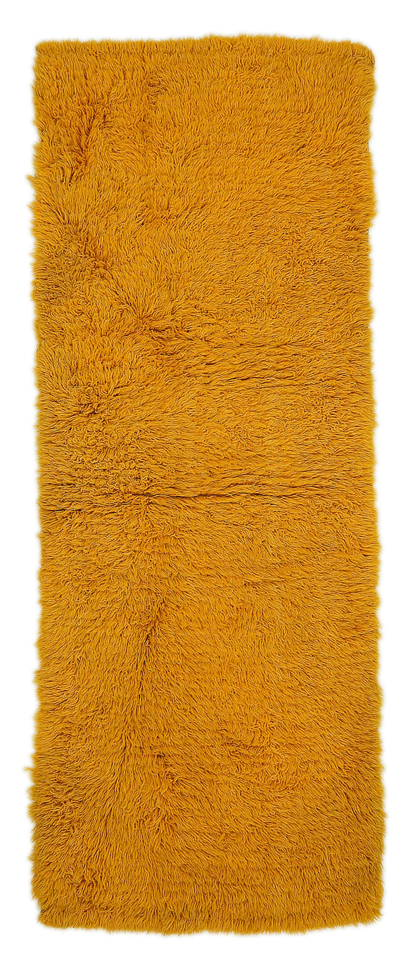 3x7 Yellow Vintage Tulu Rug - 45651