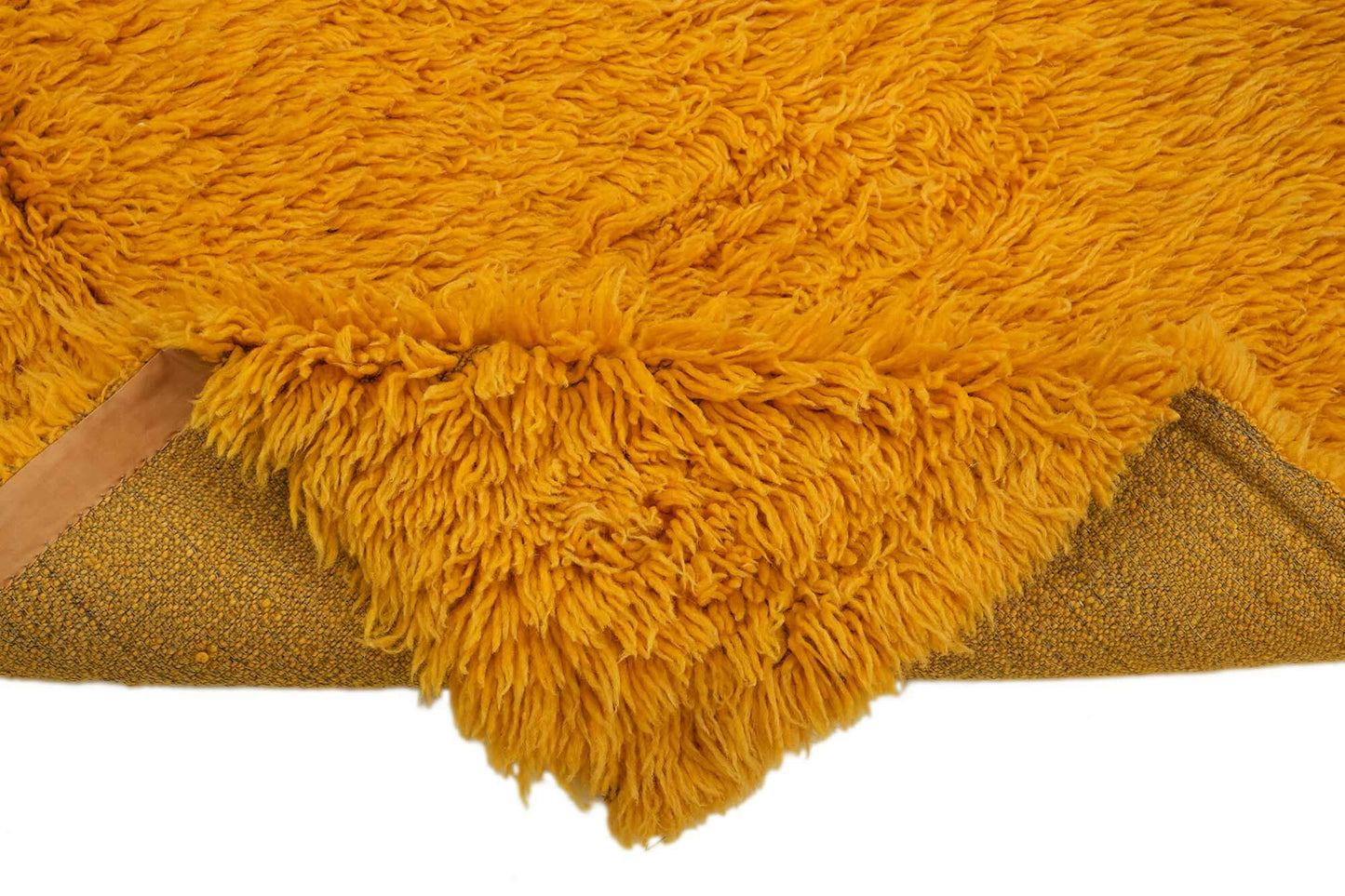 3x7 Yellow Vintage Tulu Rug - 45651