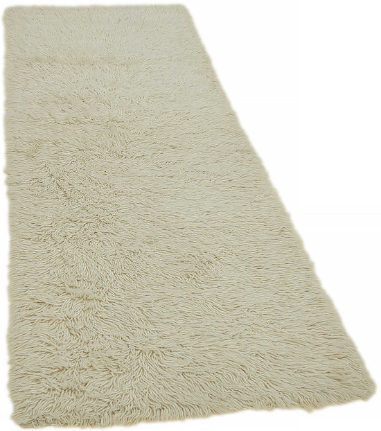 3x7 White Vintage Tulu Rug - 45653
