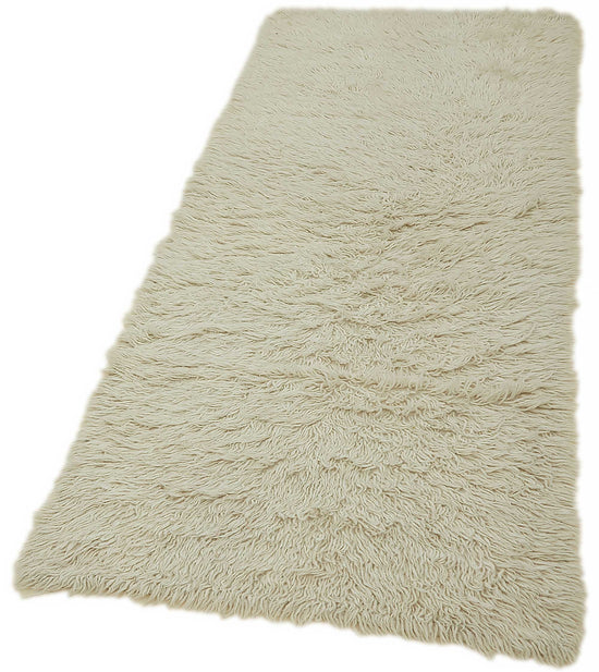 3x7 White Vintage Tulu Rug - 45653