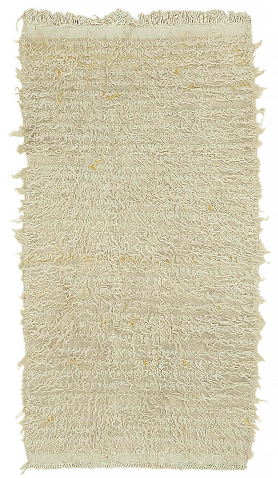 3x6 White Vintage Tulu Rug - 45655