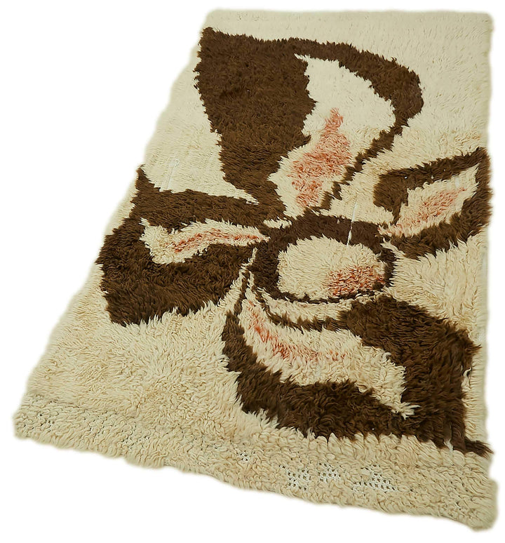 3x6 Beige Vintage Tulu Rug - 45657
