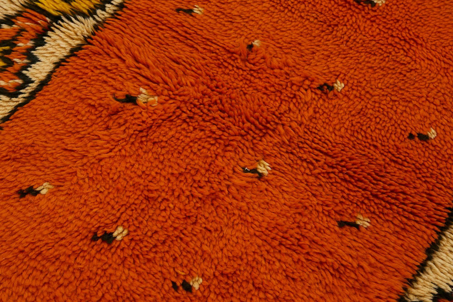 4x7 Orange Vintage Tulu Rug - 45661