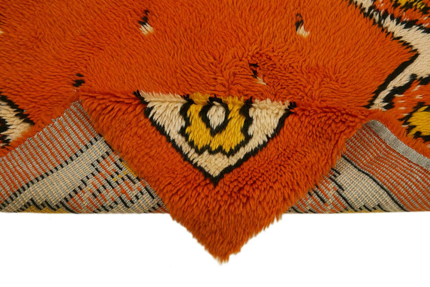 4x7 Orange Vintage Tulu Rug - 45661