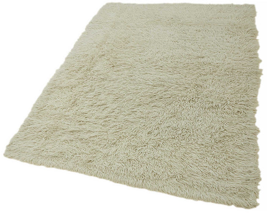 4x7 White Vintage Tulu Rug - 45667
