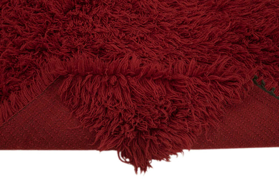 4x7 Red Vintage Tulu Rug - 45669