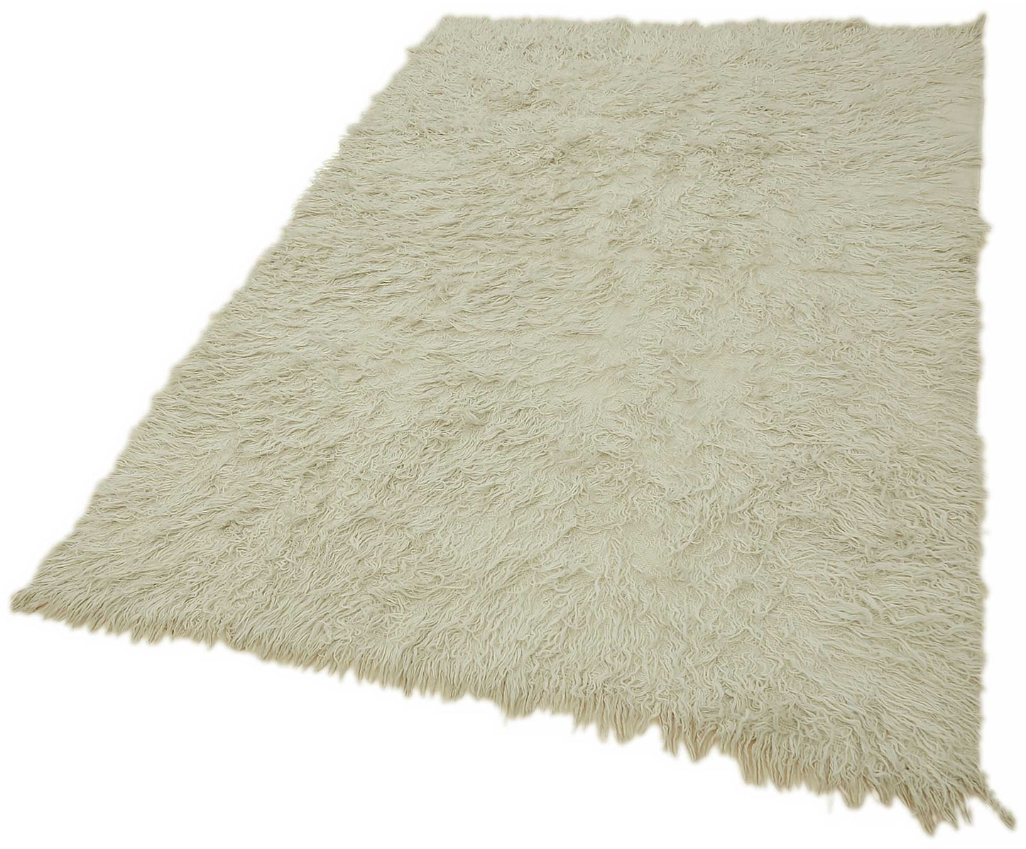 4x7 White Vintage Tulu Rug - 45670