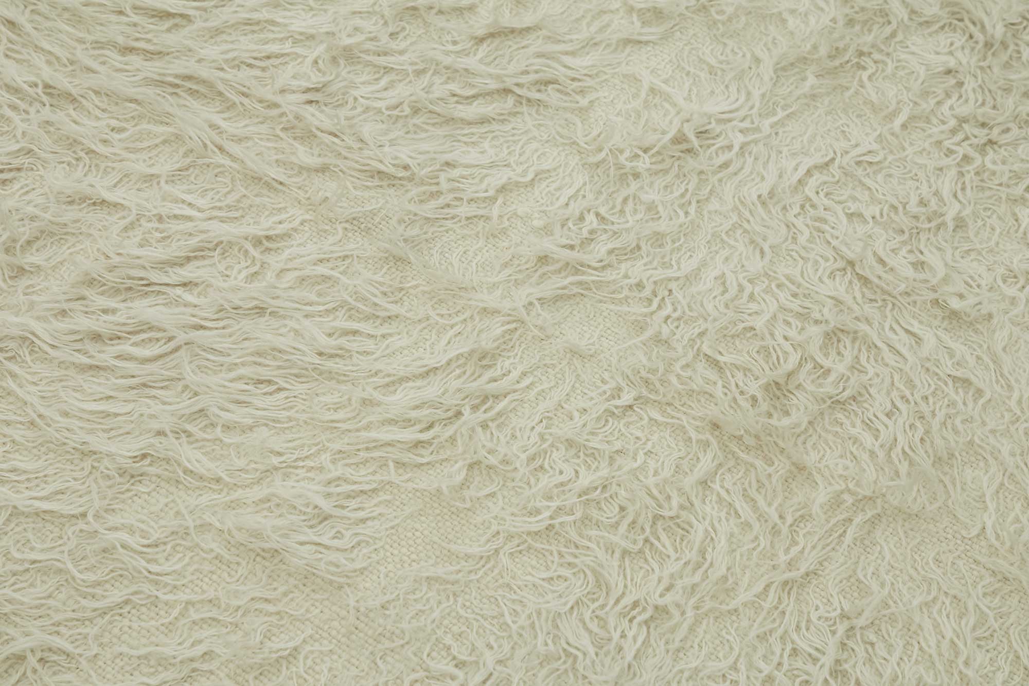 4x7 White Vintage Tulu Rug - 45670
