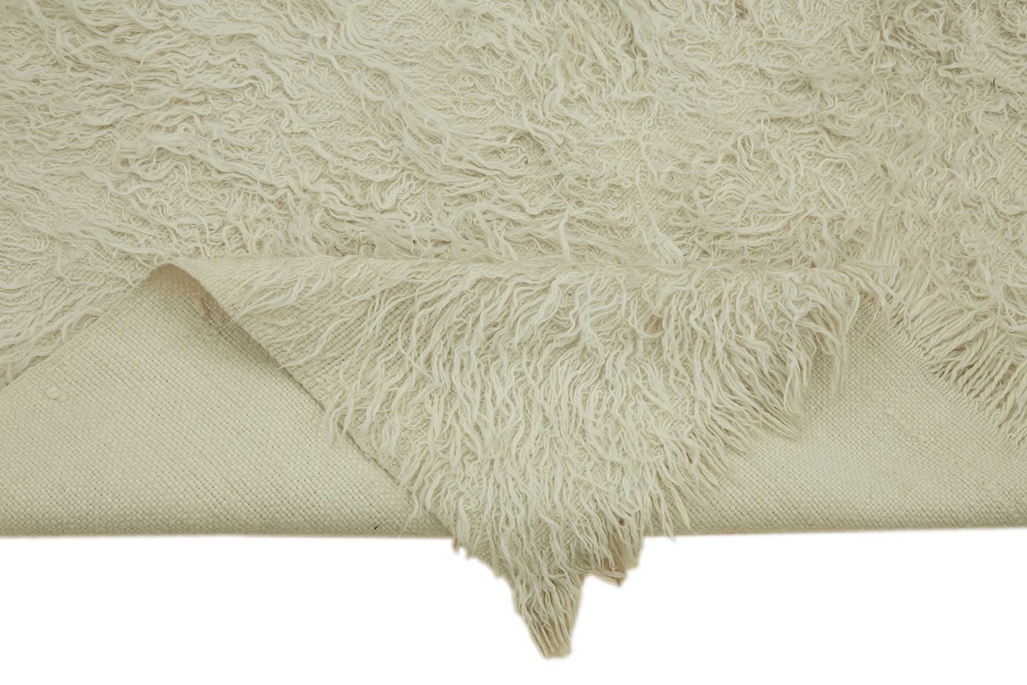4x7 White Vintage Tulu Rug - 45670