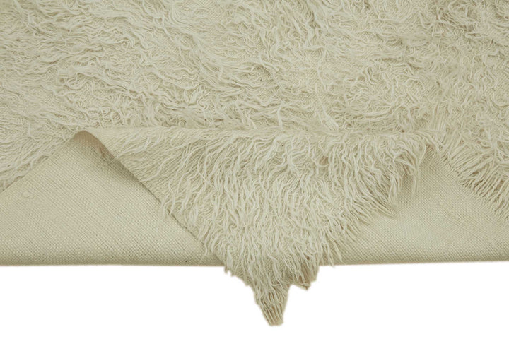 4x7 White Vintage Tulu Rug - 45670