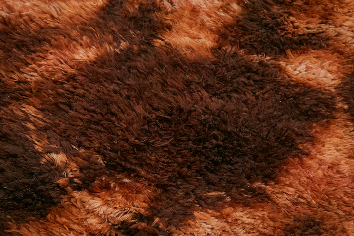 4x7 Brown Vintage Tulu Rug - 45674