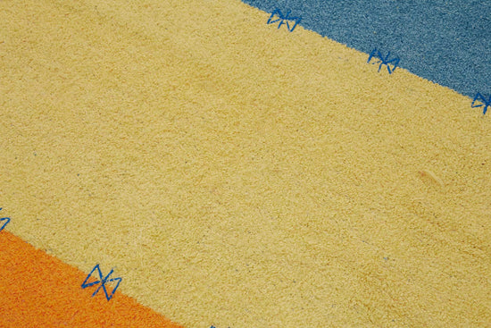 4x6 Orange Vintage Tulu Rug - 45675