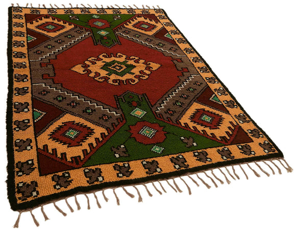 5x7 Multicolor Vintage Tulu Rug - 45685