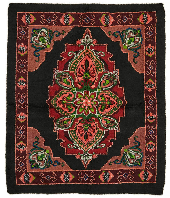 6x7 Multicolor Vintage Tulu Rug - 45686