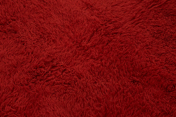 7x7 Red Vintage Tulu Rug - 45688