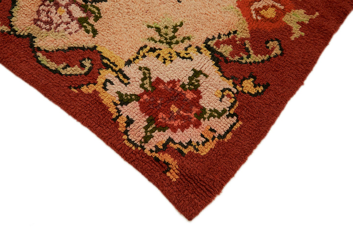 6x7 Red Vintage Tulu Rug - 45692