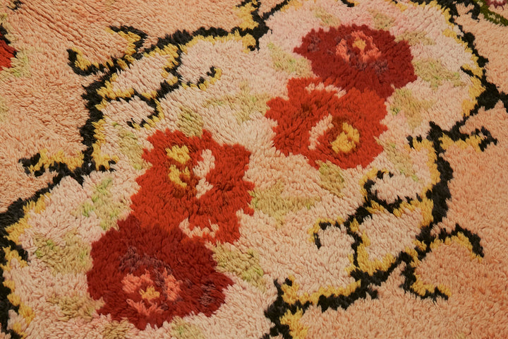 6x7 Red Vintage Tulu Rug - 45692