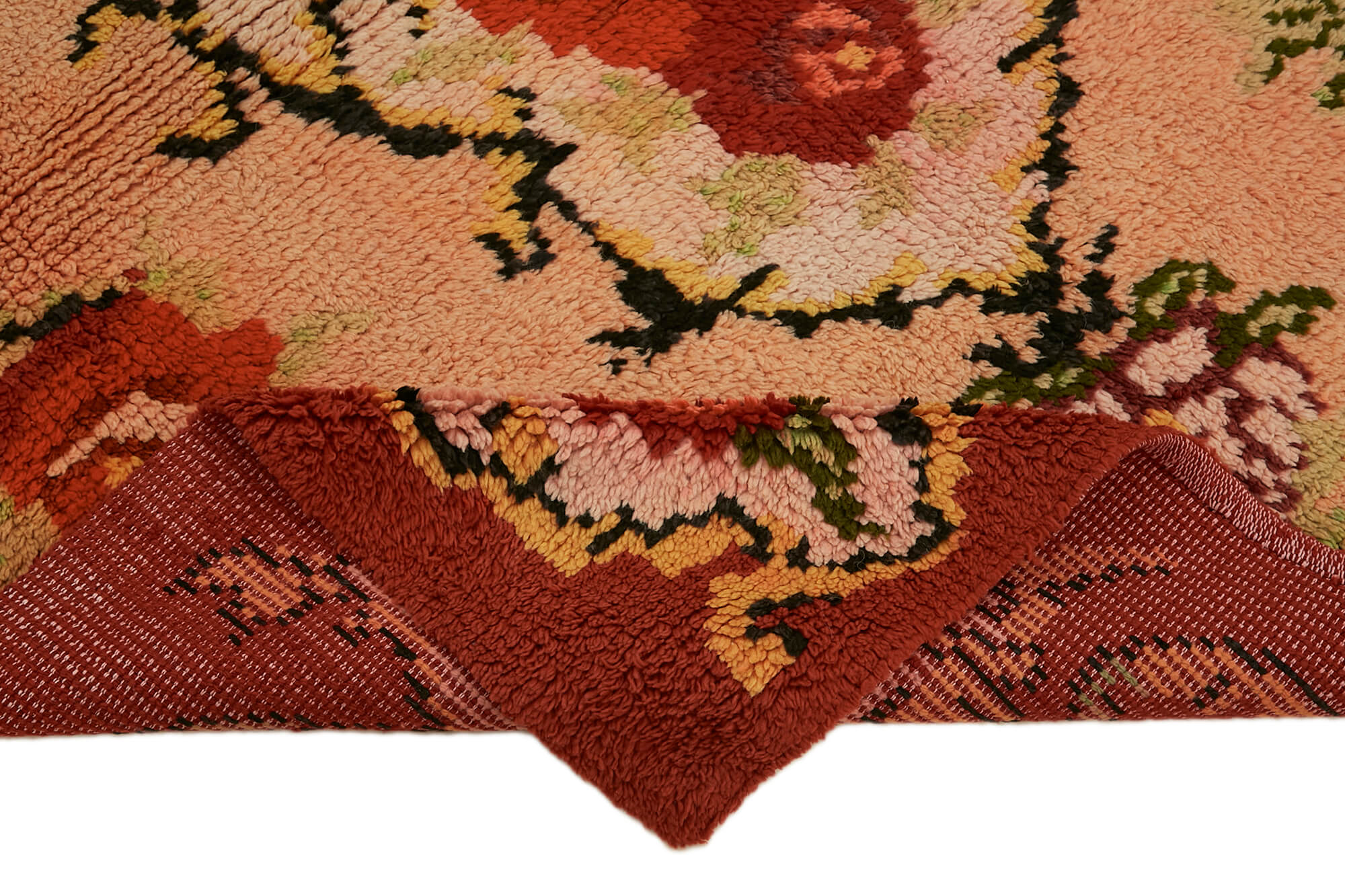 6x7 Red Vintage Tulu Rug - 45692
