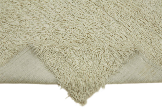 6x7 White Vintage Tulu Rug - 45693