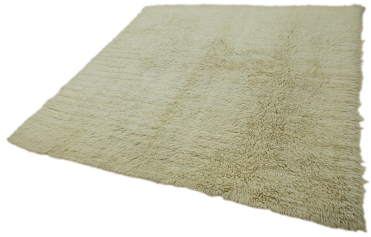 7x7 White Vintage Tulu Rug - 45704