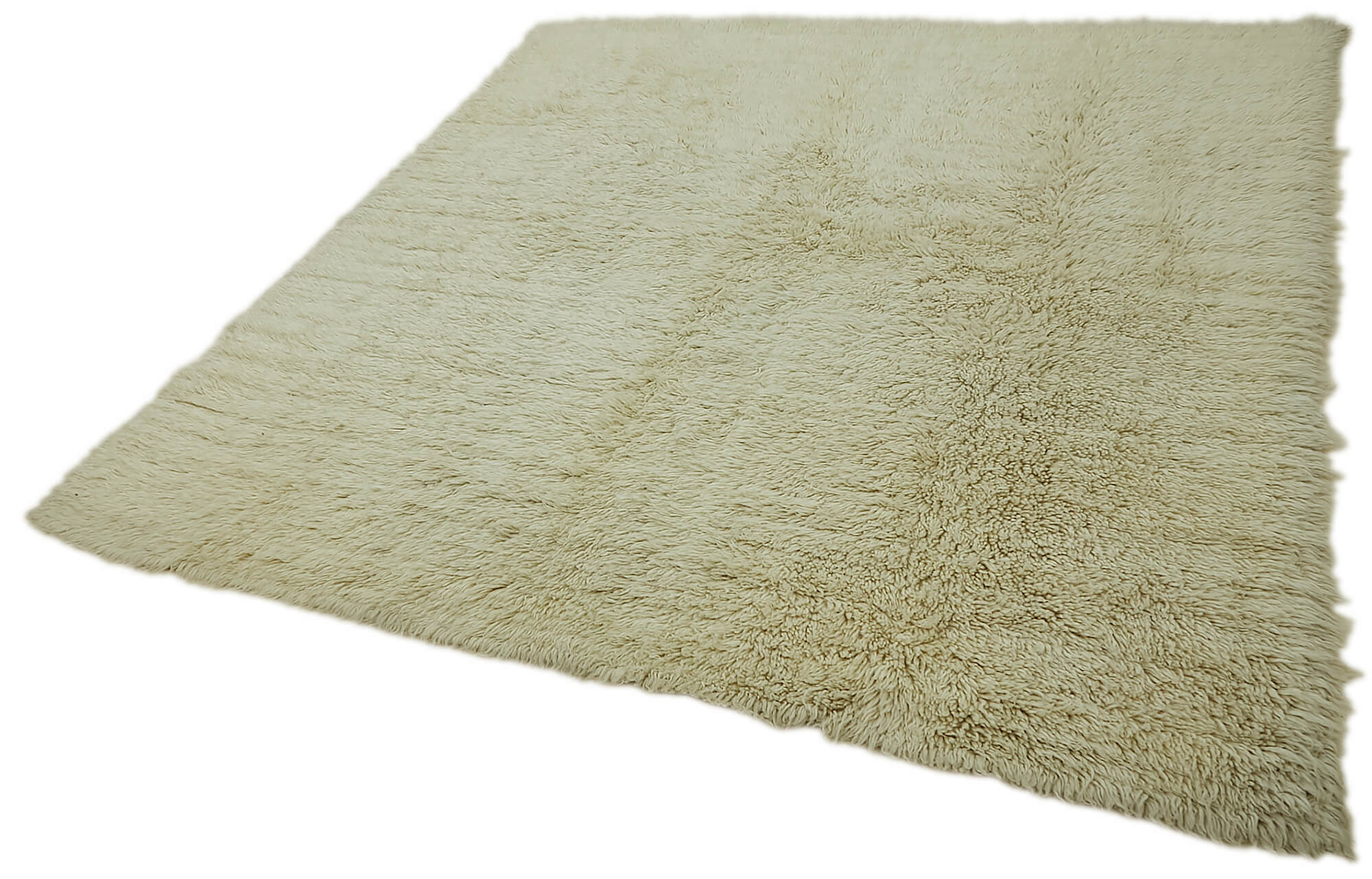 7x7 White Vintage Tulu Rug - 45704