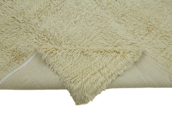 7x7 White Vintage Tulu Rug - 45704
